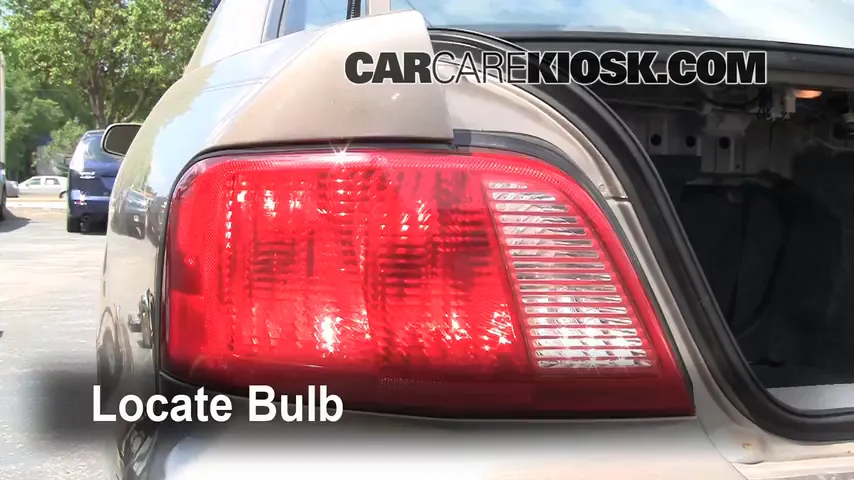 2002 Mitsubishi Galant ES 2.4L 4 Cyl. Lights Reverse Light (replace bulb)